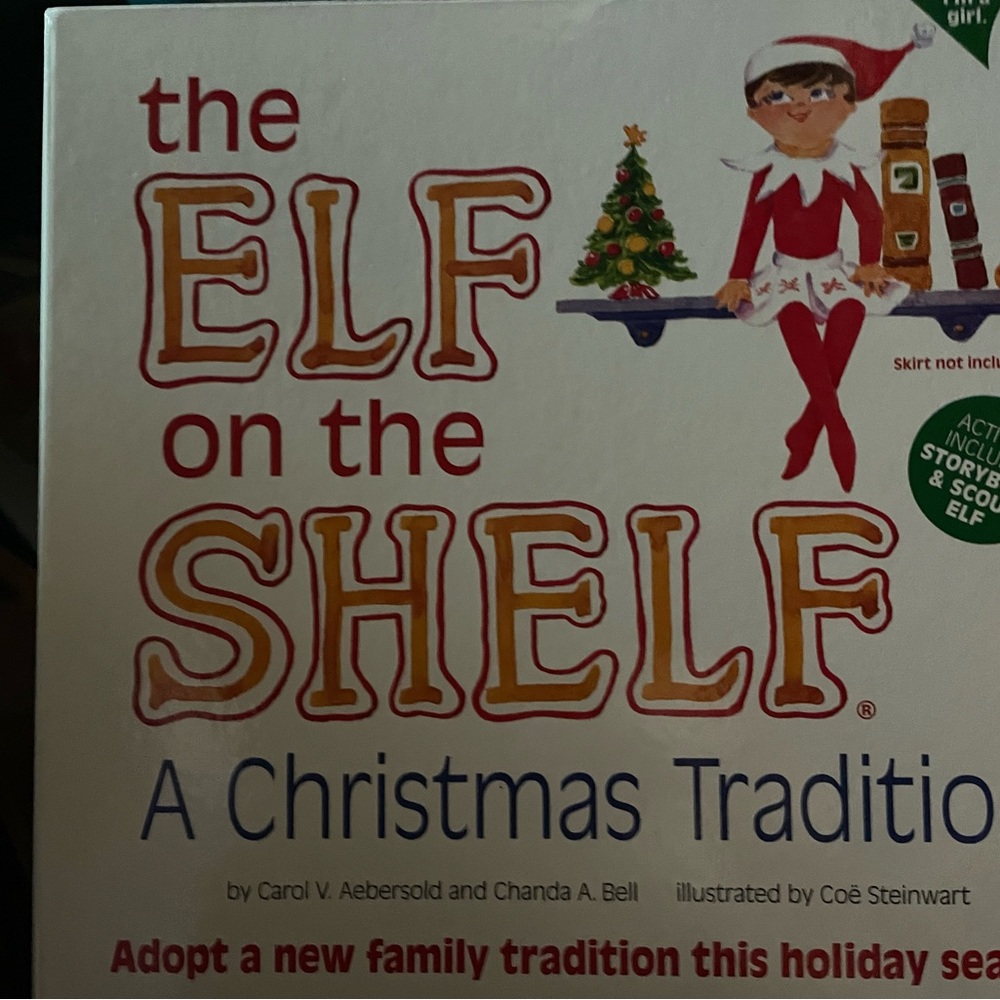 Elf on the shelf girl